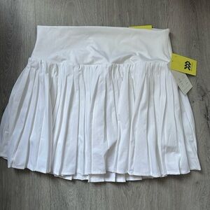 All in Motion White Skater Skirt